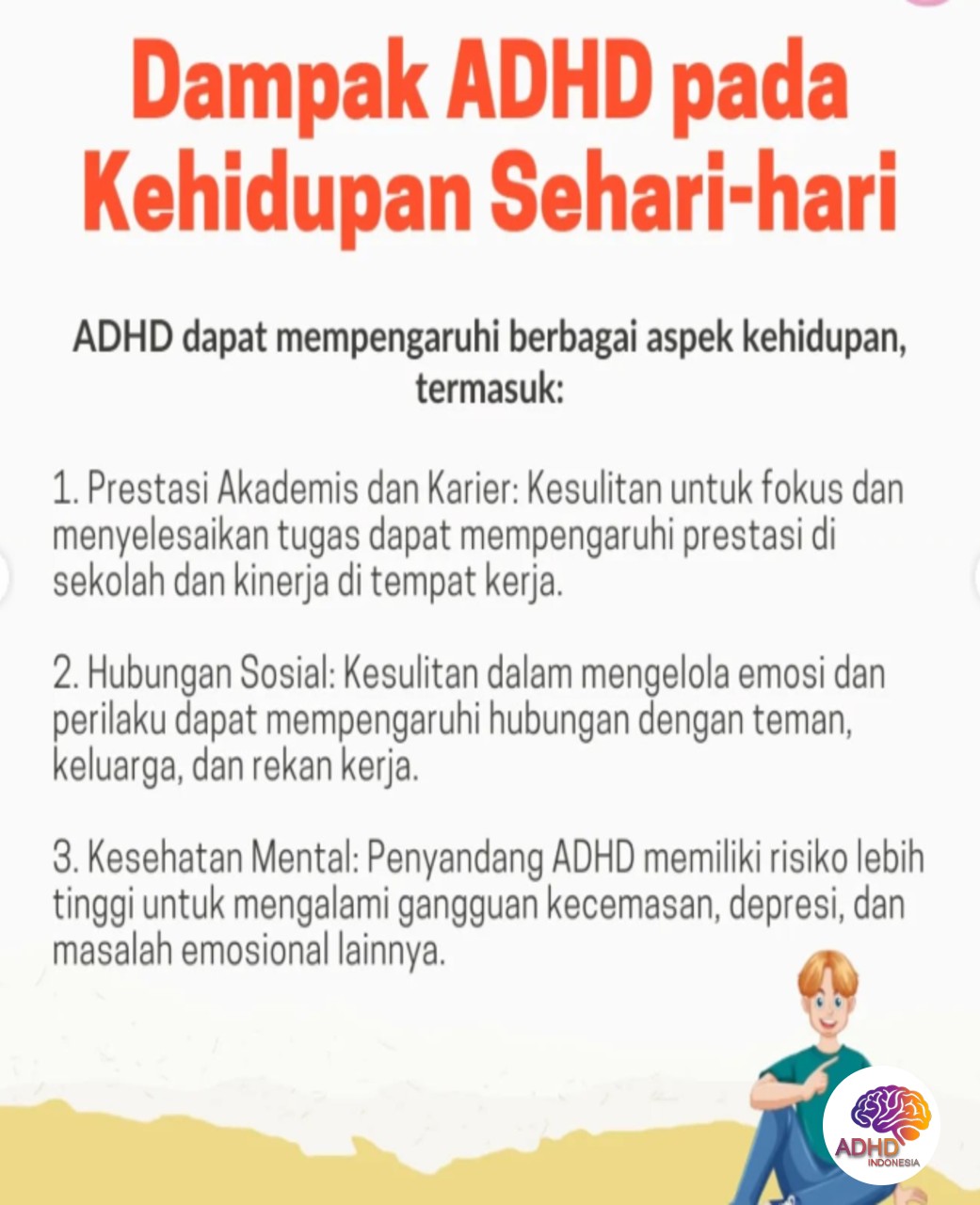 ADHD dan Hubungan Sosial Anak di Lingkungan Sekolah di Kabupaten Sidenreng Rappang
