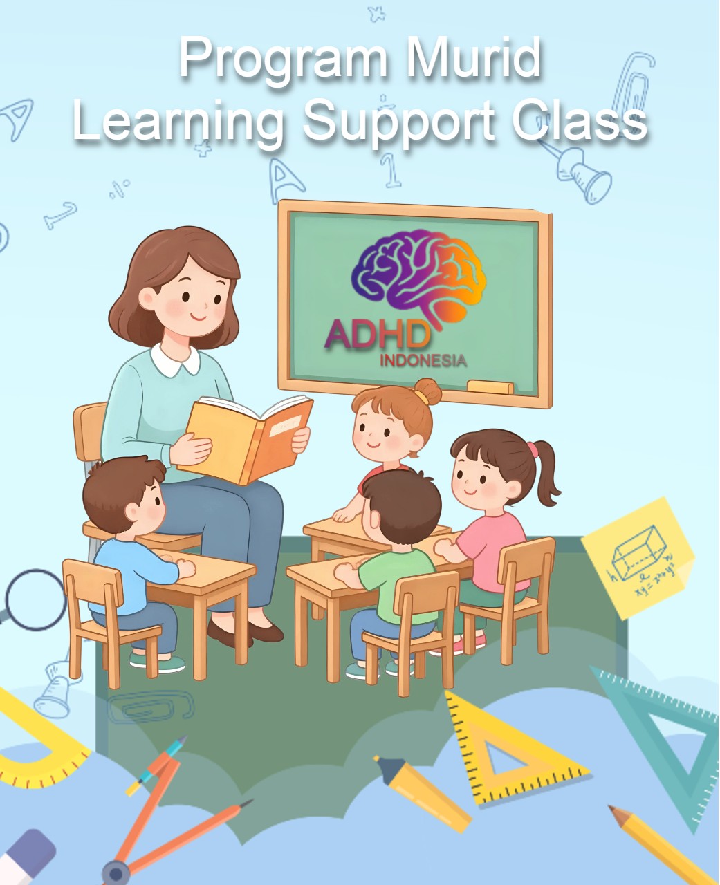 Program ADHD Indonesia Kabupaten Sidenreng Rappang Kelas Pendampingan Belajar (Learning Support Class)